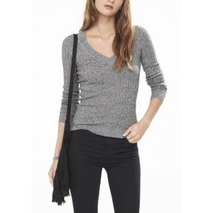 Adorable Gray Express Long Sleeve Sweater